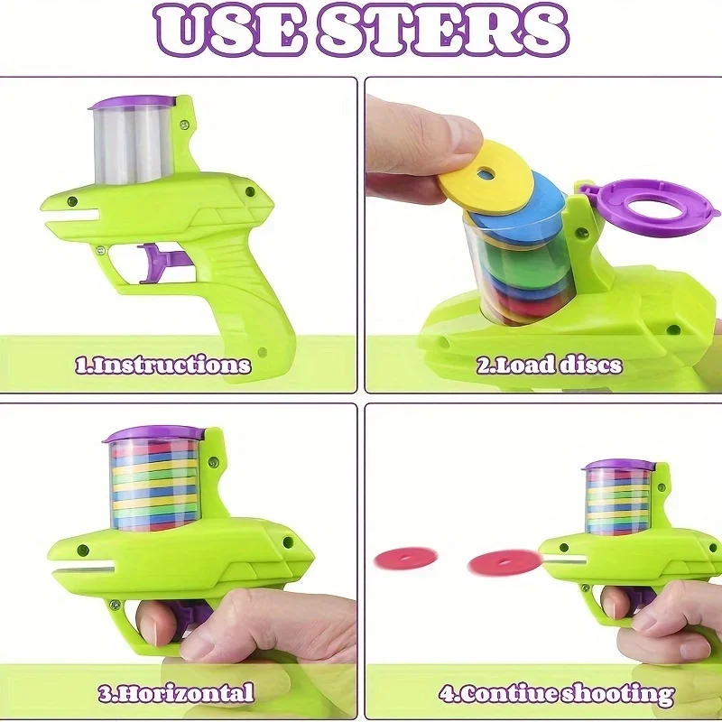 JMA Pet Goods flying disc launcher cat toy how to use steps