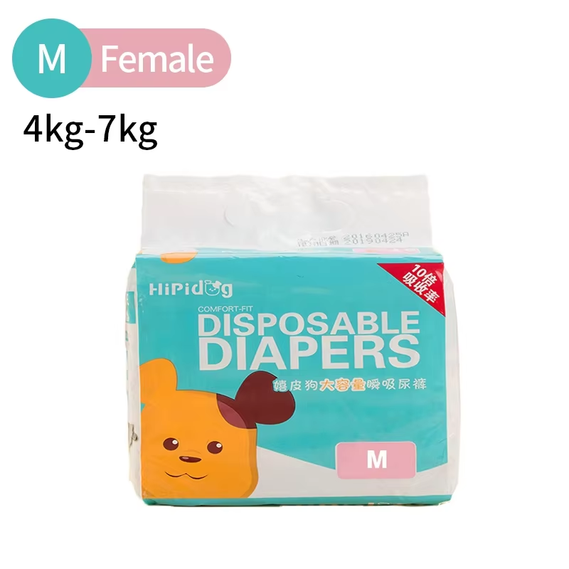JMA Pet Goods female disposable dog diapers size M for dogs 4 to 7 kg